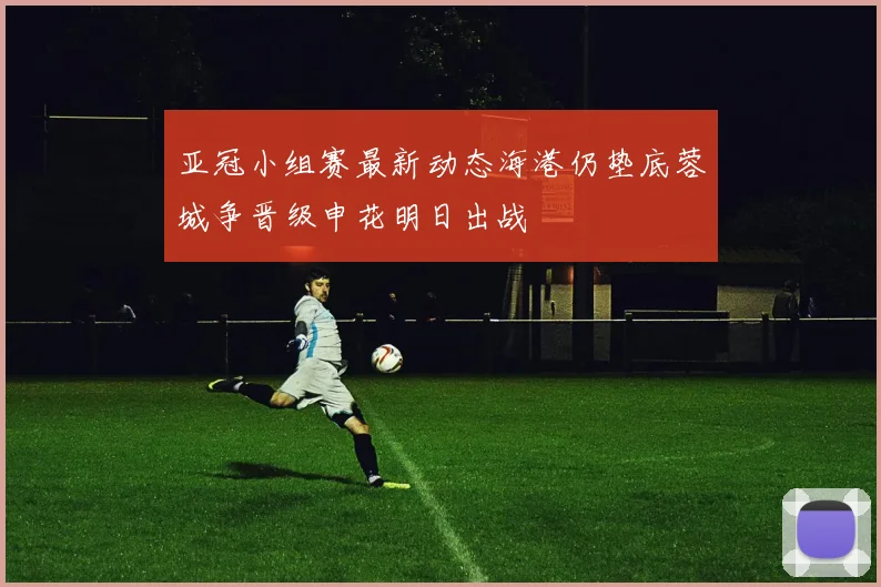 亚冠小组赛最新动态海港仍垫底蓉城争晋级申花明日出战