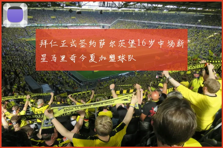 拜仁正式签约萨尔茨堡16岁中场新星马里奇今夏加盟球队